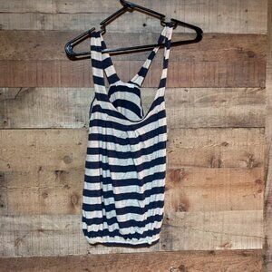 Blue & white size Small
